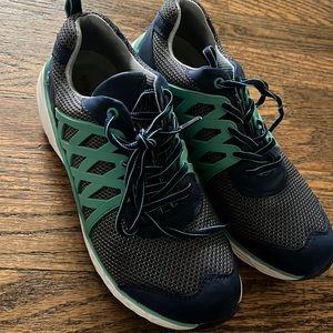 Nurse mate sneakers. Blue and teal color